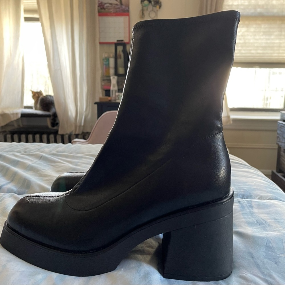 Call it Spring! Platform Boots